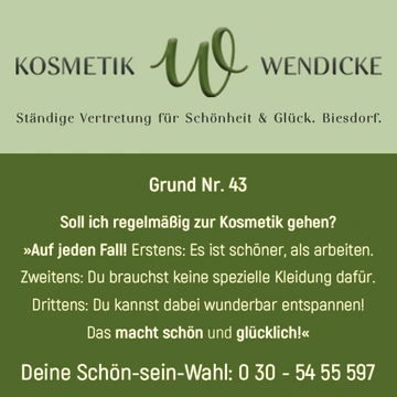 Ständige Vertretung für Schönheit & Glück. Berlin-Biesdorf.