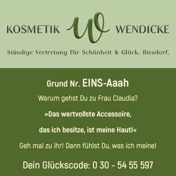 Ständige Vertretung für Schönheit & Glück. Berlin-Biesdorf.